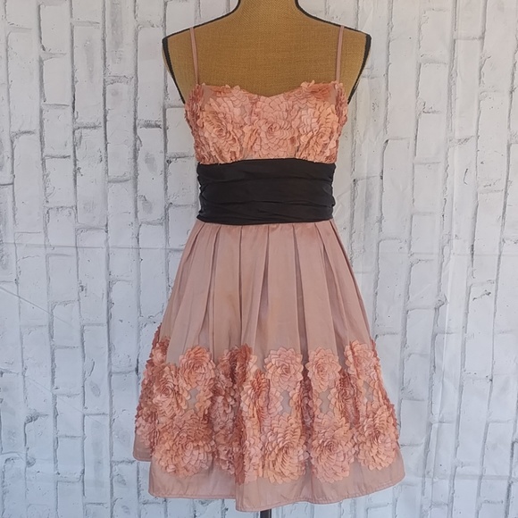 B Darlin Dresses & Skirts - B. Darlin Pin Up Tie Back Mini Cocktail Dress Sz S